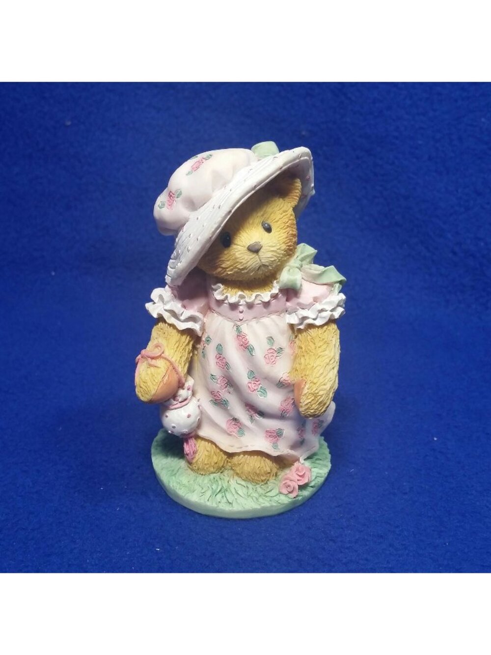 Cherished Teddies Lisa My Best Is Always You Figurine 103780 Bear With Purse